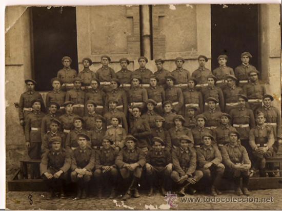 Militaria: FOTOGRAFIA SOLDADOS ARTILLERIA ALFONSINOS (FOTO)