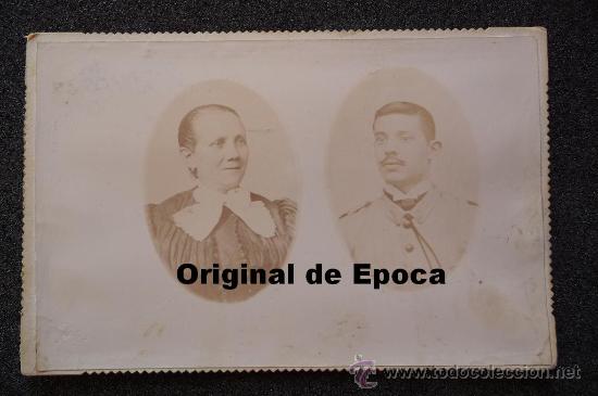 Militaria: (JX-814)FOTOGRAFIA DE SOLDADO DE LA CAMPA&Ntilde;A DE CUBA A&Ntilde;O 1898