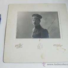 Militaria: FOTOGRAFIA DE UN OFICIAL DE ARTILLERIA - 1910