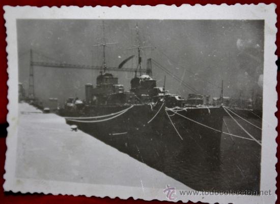 Militaria: FOTO DE BUQUE DE LA ARMADA GRAN NEVADA