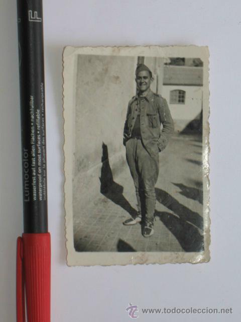 Militaria: Foto de soldado &eacute;poca a&ntilde;os 50. Ver m&aacute;s fotos.