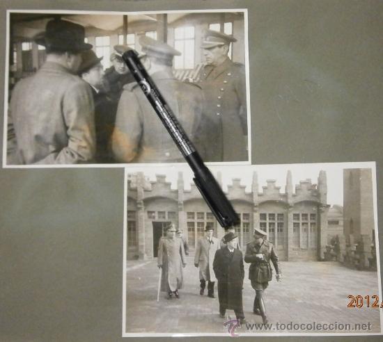 Militaria: Lote de 2 fotos de 17.5 x 11.5, Oficial de la Policia Armada