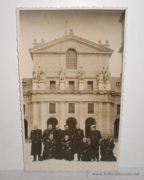 Militaria: FOTOGRAFIA MILITAR - EL VALLE DE LOS CAIDOS - EL ESCORIAL - 1954