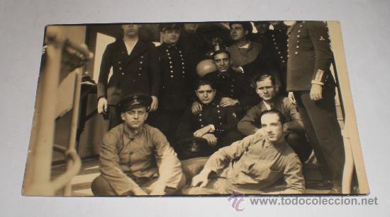 Militaria: FOTOGRAFIA MILITAR ANTIGUA - CRUCERO CATALU&Ntilde;A - ARMADA ESPA&Ntilde;OLA - 1928