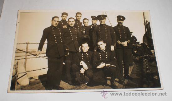 Militaria: FOTOGRAFIA MILITAR ANTIGUA - CRUCERO CATALU&Ntilde;A - ARMADA ESPA&Ntilde;OLA - 1928