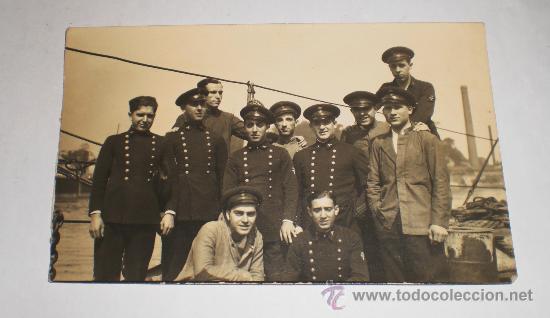 Militaria: FOTOGRAFIA MILITAR ANTIGUA - CRUCERO CATALU&Ntilde;A - ARMADA ESPA&Ntilde;OLA - 1928