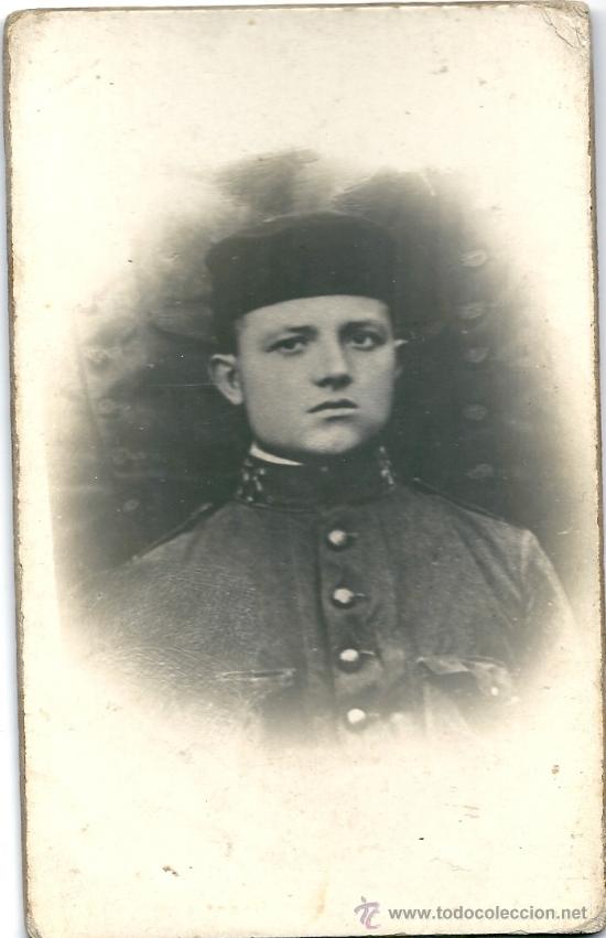 Militaria: 7352D- ANTIGUA FOTOGRAF&Iacute;A MILITAR-J. VALDES (SUCESOR DE ROCA) SAN ANDRES - S. XIX - PRINCIPIO. S. XX