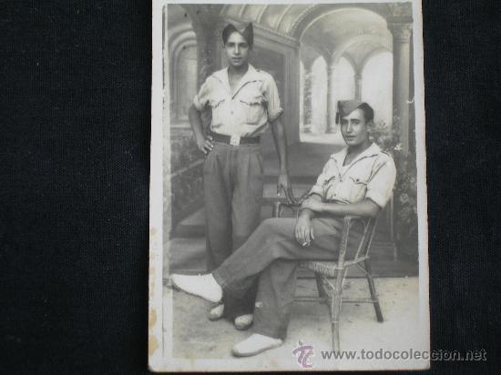 Militaria: FOTOGRAFIA DOS LEGIONARIOS MIDE 9 X 6,5 CMS.