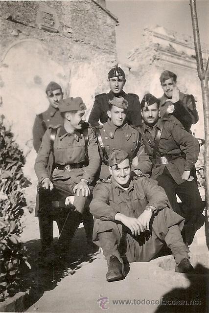 Militaria: SOLDADOS ESPA&Ntilde;OLES DE ARTILLER&Iacute;A DE LOS A&Ntilde;OS 40