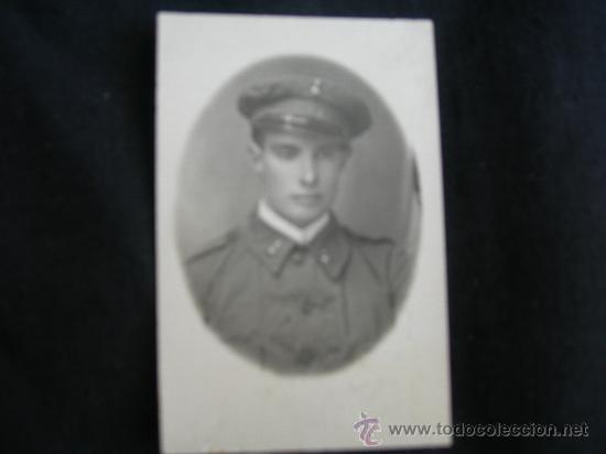 Militaria: FOTOGRAFIA DE MILITAR // MIDE 6,5 X 4 CMS. // EN EL REVERSO TIENE SELLO DEL FOTOGRAFO (TETUAN)