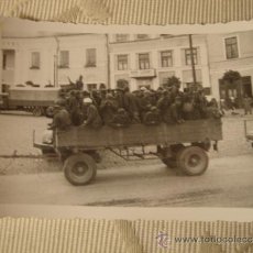 Militaria: FOTOGRAFIA UNICA ORIGINAL DE LA II GUERRA MUNDIAL DE SOLDADOS ALEMANES ALEMANIA S.. Lote 35616654