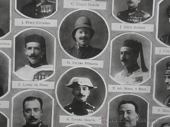 Militaria: 17 ORLAS CON TODOS LOS INTEGRANTES DE LA S&Eacute;PTIMA PROMOCI&Oacute;N DE INFANTER&Iacute;A 1898-1900. ENCUADERNADO