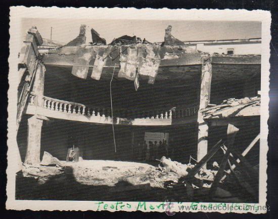 Militaria: CUBA. SANTA CLARA. REVOLUCION. BOMBARDEO TEATRO MART&Iacute;. ENERO 1959