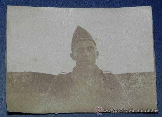 Militaria: ANTIGUA FOTOGRAFIA DE LEGIONARIO, GUERRA DEL RIF, 1925 CAMPA&Ntilde;A DE MARRUECOS, PROTECTORADO ESPA&Ntilde;OL, M
