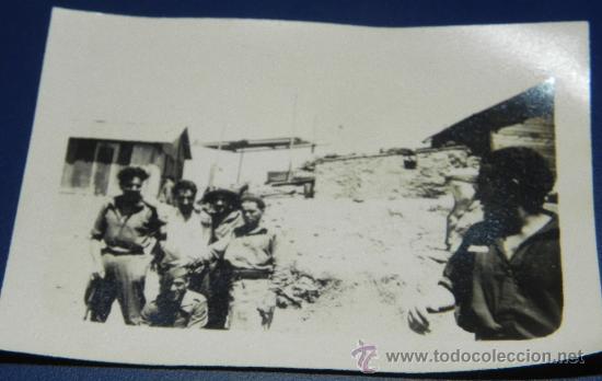 Military Antiques: ANTIGUA FOTOGRAFIA DE OFICIAL LEGIONARIO JUNTO CON INDIGENA MARROQUI, GUERRA DEL RIF, 1925