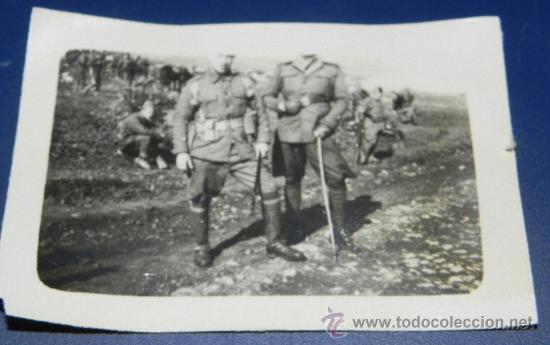 Military Antiques: ANTIGUA FOTOGRAFIA DE OFICIALES DE LA LEGION, GUERRA DEL RIF, 1925