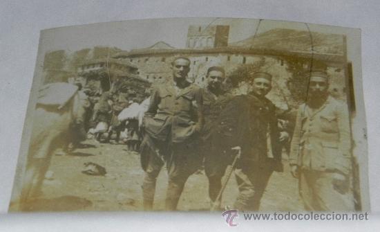 Military Antiques: ANTIGUA FOTOGRAFIA DE LA GUERRA DEL RIF, REGULARES,TROPAS INDIGENAS, MIDE 8,5 X 6 CMS.