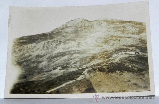 Military Antiques: ANTIGUA FOTOGRAFIA DE LA GUERRA DEL RIF, ALREDEDORES DE XAUEN, MIDE 8,5 X 6 CMS.
