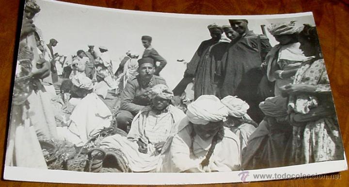 Military Antiques: ANTIGUA FOTO POSTAL - SOLDADOS ESPA&Ntilde;OLES EN MARRUECOS - CAMPA&Ntilde;A DE ESPA&Ntilde;A EN MARRUECOS - GUERRA DEL