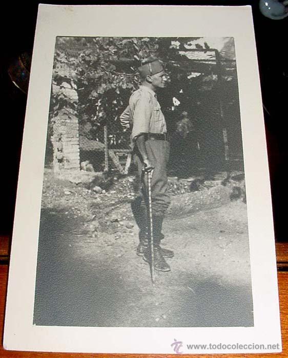 Military Antiques: ANTIGUA FOTO POSTAL DE MILITAR ESPA&Ntilde;OL - FOTO FILMS DE SAN SEBASTIAN - POSIBLEMENTE GUERRA CIVIL