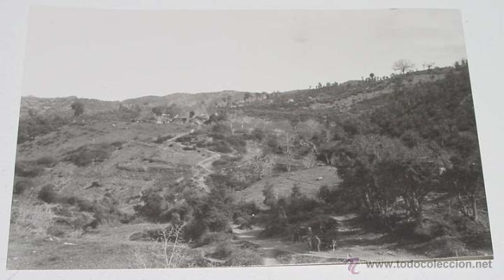 Military Antiques: ANTIGUA FOTO POSTAL DELA ZONA DEL RIF TOMADA POR MILITARES ESPA&Ntilde;OLES DESTINADOS EN LA ZONA DE COMBAT
