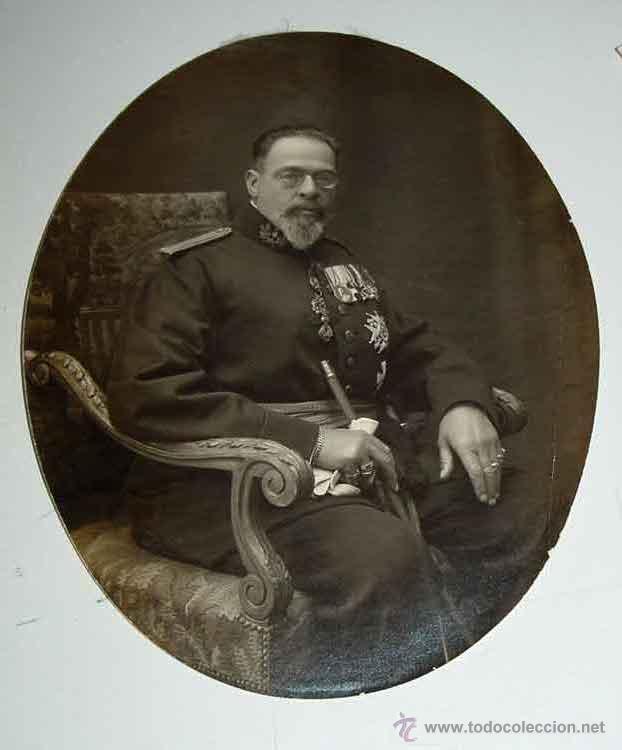 Militaria: Antigua y original foto del pr&iacute;ncipe Luis Fernando de Baviera con uniforme militar, hijo del pr&iacute;nci