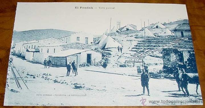 Militaria: ANTIGUA POSTAL DE LA GUERRA DEL RIF (MARRUECOS) . EL FONDAK - EDICION M. ARRIBAS - SIN CIRCULAR - PR
