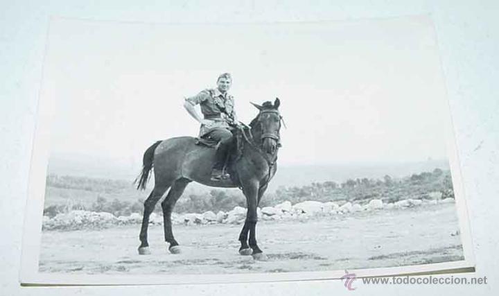 Military Antiques: ANTIGUA FOTO DE MILITAR ESPA&Ntilde;OL A CABALLO - UN POCO MAS PEQUE&Ntilde;A QUE UNA POSTAL