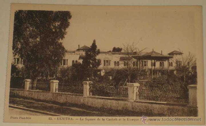 Militaria: ANTIGUA POSTAL DE KENITRA - FOTO FLANDRIN - GUERRA DEL RIF - NO CIRCULADA