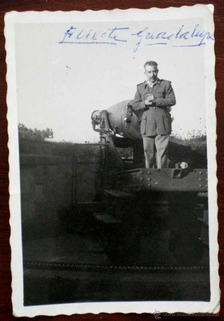 Military Antiques: ANTIGUA FOTO DEL FUERTE GUADALUPE - FUENTERRABIA - MIDE 10,5 X 7,5 CMS.