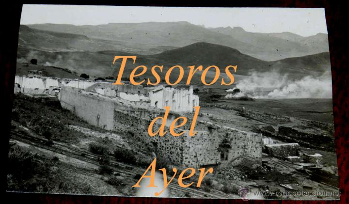 Militaria: ANTIGUA FOTOGRAFIA TAMA&Ntilde;O POSTAL DE LA GUERRA DEL RIFF, COMBATES EN EL CAMPO DE BATALLA, REGULARES,