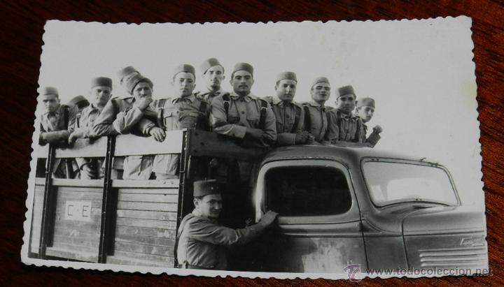 Military Antiques: ANTIGUA FOTOGRAFIA DE FUERZAS DEL CUERPO DE REGULARES DE MELILLA, FOTOGRAFIA DE GARCIA, PRADILLA, 38