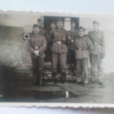 Militaria: FOTOGRAFÍA ALEMANIA. II GUERRA MUNDIAL. 1939-1945. SOLDADOS DE LA WHERMACHT POSANDO. . Lote 40343920