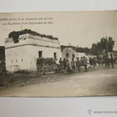 Militaria: FOTOGRAFIA POSTAL - NADOR EL DIA DE SU OCUPACION POR LAS TROPAS ESPAÑOLAS 1921 - GUERRA DE AFRICA 2