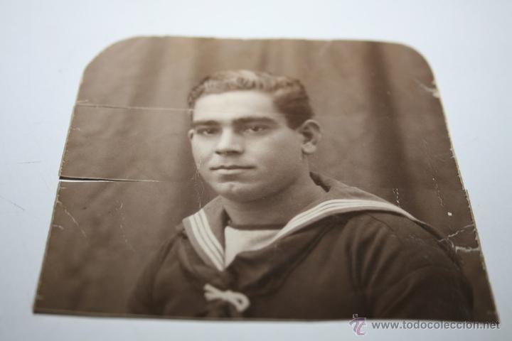 Militaria: ANTIGUA FOTOGRAFIA MILITAR CORTADA VER FOTOS
