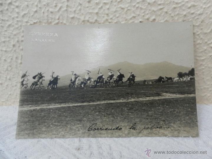 Military Antiques: Caballer&iacute;a espa&ntilde;ola. Guerra de &Aacute;frica. Corriendo la p&oacute;lvora tropas moras. A&ntilde;os 20