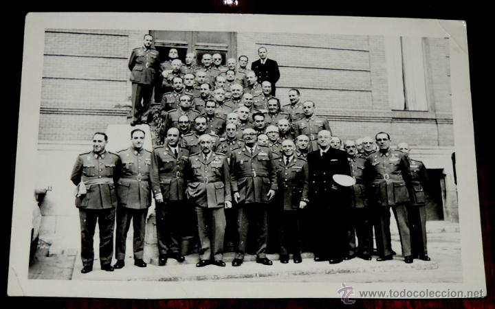 Military Antiques: FOTOGRAFIA DE GRUPO DE OFICIALES, A&Ntilde;OS 1950, MIDE 18 X 12CMS.