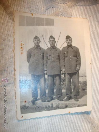 Militaria: ANTIGUA FOTOGRAFIA MILITAR MILITARES, A&Ntilde;OS 50