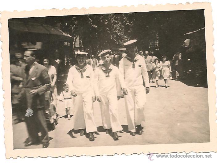 Militaria: SOLDADOS ESPA&Ntilde;OLES DE MARINA EN EL A&Ntilde;O 1947