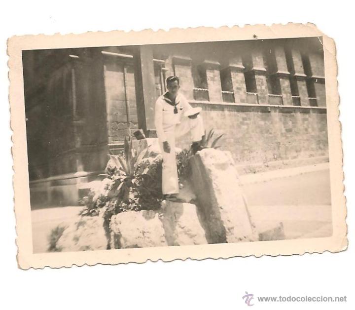 Militaria: SOLDADO ESPA&Ntilde;OL DE MARINA EN EL A&Ntilde;O1947