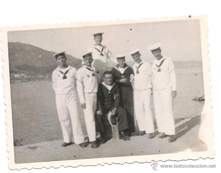 Militaria: SOLDADOS DE LA ARMADA ESPA&Ntilde;OLA EN JULIO DE 1946