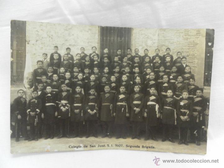 Militaria: Colegio San Jos&eacute;. S.I. 1927. Segunda Brigada.