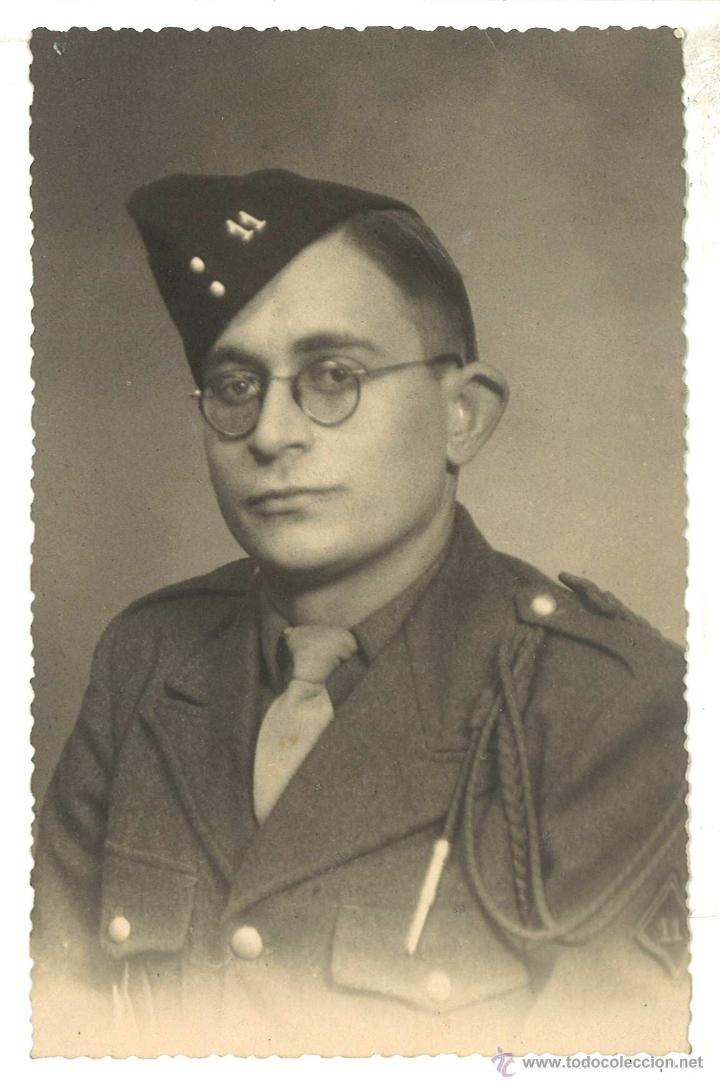 Militaria: Militar franc&eacute;s. 9x14 cm