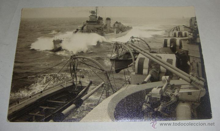 Militaria: Antigua Fotograf&iacute;a. Buques de la Armada Espa&ntilde;ola.
