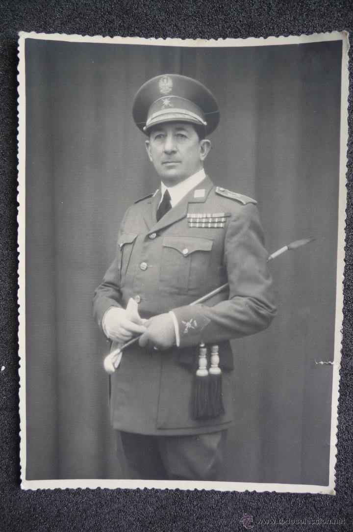 Militaria: (JX-1600)FOTOGRAFIA DEL GENERAL D.GERADO GONALEZ LONGORIA