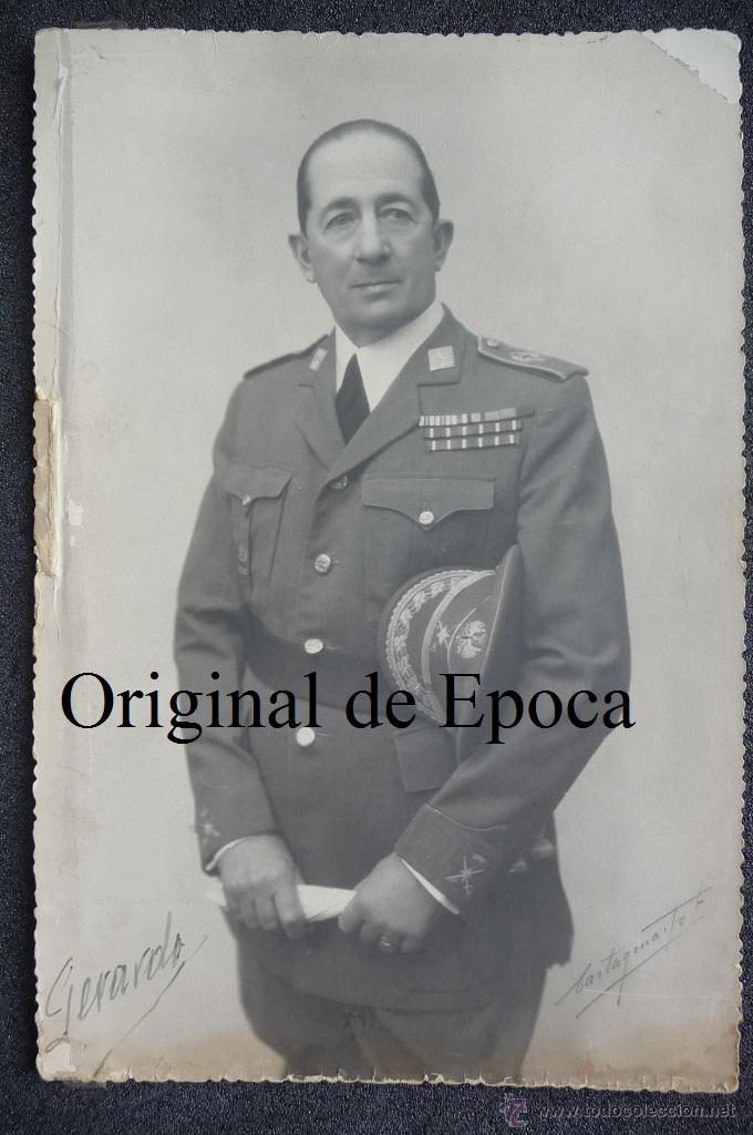 Militaria: (JX-1601)FOTOGRAFIA DEL GENERAL D.GERADO GONALEZ LONGORIA
