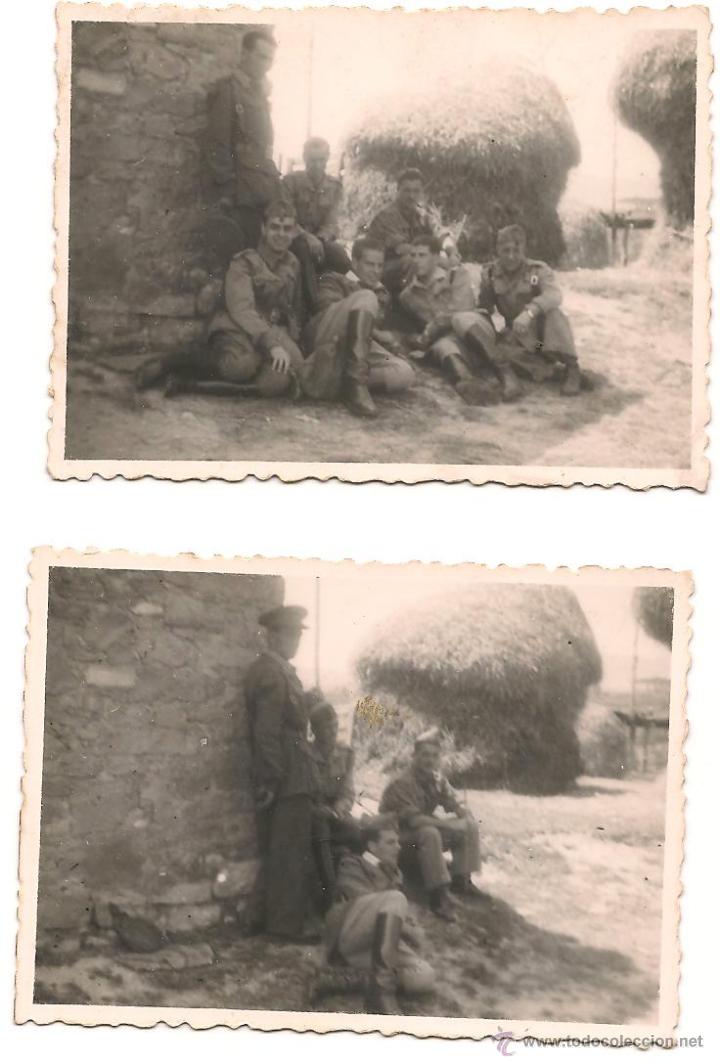 Militaria: SOLDADOS ESPA&Ntilde;OLES EN EL A&Ntilde;O 1953- SON 2 FOTOGRAF&Iacute;AS