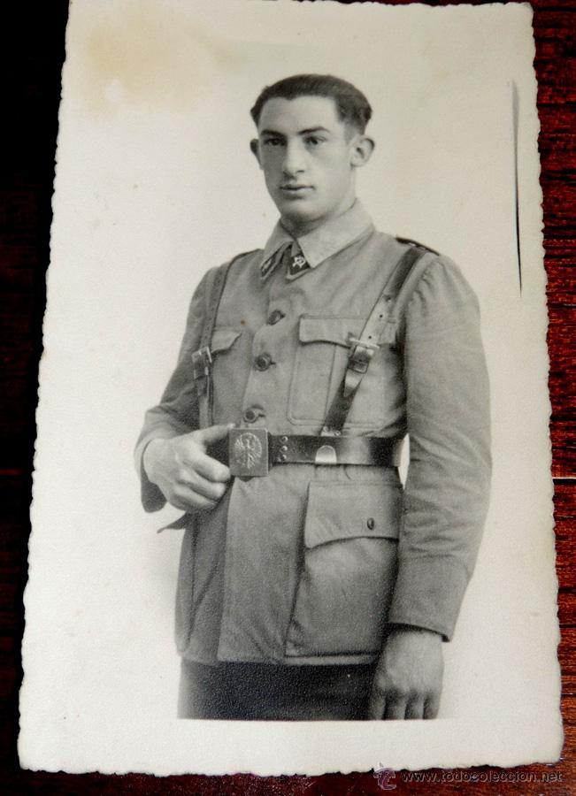 Military Antiques: FOTOGRAFIA DE MILITAR, TAMA&Ntilde;O POSTAL, A&Ntilde;OS 40