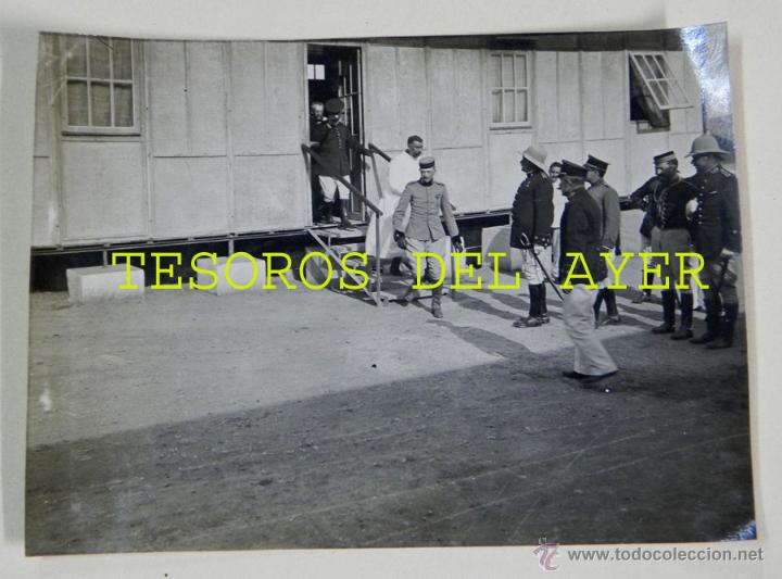 Military Antiques: FOTOGRAFIA ORIGINAL E INEDITA DE LA GUERRA DEL RIF, Fernando Maria de Baviera y Borbon, infante de E