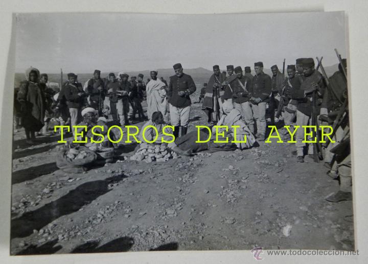 Military Antiques: FOTOGRAFIA DE LA GUERRA DEL RIF, ZOKO, MONTE ARRUI, ENERO DE 1912, FOTOGRAFIA ZEGRI, MIDE 10,5 X 8 C